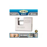 Yuma 80mm Döküm Kayar Milli Asma Kilit YM-1080R