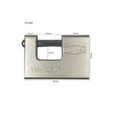 Yuma Asma Kilit Kayar Milli Yatay Gri (60mm,70mm,80mm,90 mm) (80 mm)