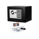 Yuma Elektronik Tuşlu Çelik Para Kasası Siyah (4434)