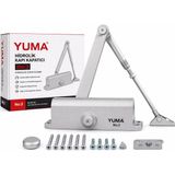 Yuma Hidrolik Kapı Kapatıcı, No 3 Kapı Yayı, Hidrolik Kapı Yayı, Otomatik Kapı Kapatıcı, Kapı Kapatma Mekanizması, Kapı Hidroliği, Apartman Kapı Hidro - 1 adet Yuma Kapı Hidroliği - Gri