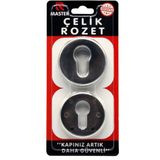 Yuma Saten Çelik Kapı Rozeti