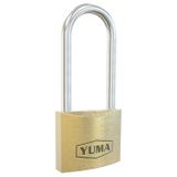 Yuma (Türk Malı) Pirinç Uzun Kancalı Asma Kilit 40 mm