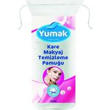 Yumak Kare Makyaj Temizleme Pamuğu 70'li