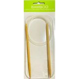 Yumakça Misinalı Alman Bambu Şiş 80 cm 3.5 mm - Renkli