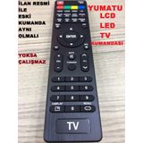 Yumatu Uydulu Lcd Led Plazma Smart Tv Kumanda YU-MA-TU DISPLAY RECALL tuşlu