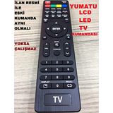 Yumatu Uydulu Lcd Led Tv Kumanda YU-MA-TU DISPLAY RECALL tuşlu