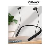 yumax Kablosuz Boyun Askılı Bluetooth Kulaklık U-1 | 100 Saat Şarj | Mikrofonlu Spor Müzik Headset