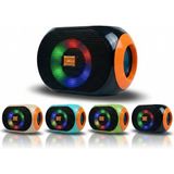 Yumax Oval Kablosuz Bluetooth Hoparlör Rgb Işıklı Mini Speaker Pc Hoparlör Taşınabilir