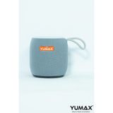 Yumax Taşınabilir Bluetooth Hoparlör – Renkli LED Işıklı, 5W Güç, Sd & USB Destekli, 5 Renk Seçeneği - Gri