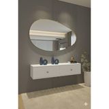 Yumedi Design DA1201B - Miko Dresuar , Raf 120CM Beyaz