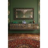 Yumedi Design DA1238AG - Biga Dresuar , Antre Hol Rafı, Duvara Montaj Tv Sehpası 120CM Antrasit-Gold - Antrasit - Altın