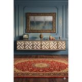 Yumedi Design DA1238ATG - Biga Dresuar , Antre Hol Rafı, Duvara Montaj Tv Sehpası 120CM Antrasit-Traverten-Gold - Antrasit - Traverten - Gold
