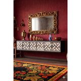 Yumedi Design DA1238ATS - Biga Dresuar , Antre Hol Rafı, Duvara Montaj Tv Sehpası 120CM Antrasit-Traverten-Silver - Antrasit - Traverten - Silver