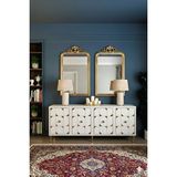 Yumedi Design KA1803BG - Rabbit Konsol ,tv Sehpası , Çok Amaçlı Dolap, Kahve Köşesi 180 cm Beyaz-Gold - Beyaz - Altın