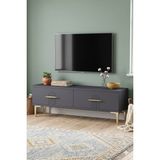 Yumedi Design TSA1215A - Shumen Tv Stand , Tv Sehpası 120CM Antrasit