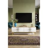 Yumedi Design TSA1232DB - Merve Tv Stand , Tv Sehpası 120CM Safirmeşe-Beyaz - Safirmeşe - Beyaz
