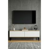 Yumedi Design TSA1299DB - Didema Tv Stand , Tv Sehpası 120CM Safirmeşe-Beyaz - Safirmeşe - Beyaz