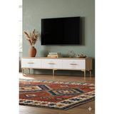 Yumedi Design TSA1815DB - Shumen Tv Stand , Tv Sehpası 180CM Safirmeşe-Beyaz - Safirmeşe - Beyaz
