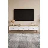 Yumedi Design Tsa1897dbs - Elifa Tv Stand , Tv Sehpasi 180cm Safirmeşe-beyaz-silver Çok Renkli