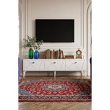 Yumedi Design TSB8002B - Pervana Tv Stand , Tv Sehpası 180CM Beyaz