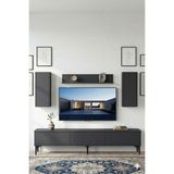 Yumedi Design TVR1899A - Didema Tv Ünitesi Takımı 180CM Antrasit