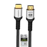 YUMIKRA Ultra Sertifikalı HDMI 2.1 Kablo, 8K@60Hz, 4K@240Hz, 48 Gbit/s, HDMI Sertifikalı, Alüminyum Gövde - 1.5 Metre