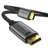 YUMIKRA USB-C to DisplayPort Çift Yönlü Kablo, 48GBPS, 8K@60Hz 4K@240Hz HDCP HDR, DeX Mode, Thunderbolt 5/4/3 Destekli (1 Metre)