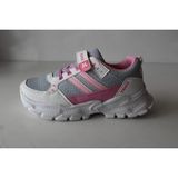 YUMİX-24894-1530-2 Kız Çocuk Spor Ayakkabı - 7F8-Pembe