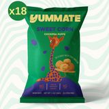 Yummate Vegan Fırınlanmış Nohut Cipsi 18 x 28 gr Süt Mısır Aromalı Glutensiz Atıştırmalık - 1 Adet