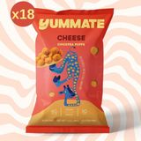 Yummate Vegan Glutensiz Cheddar Peynir Aromalı Fırınlanmış Nohut Cipsi 18 x 28 gr - 1 Adet
