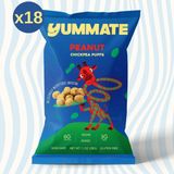 Yummate Vegan Glutensiz Fıstık Aromalı Fırınlanmış Nohut Cipsi 18 x 28 gr - 1 Adet
