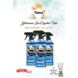 Yumoş 3'lü Yıkanması Zor Eşyalar Sprey 430 ml Mavi Gelincik ve ROSIE
