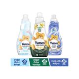 Yumoş 3x1,2 lt Doğal Özler Vanilya + Bebek + Kırışıklık Karşıtı Yumuşatıcı