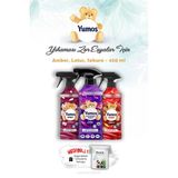 Yumoş 3x450 ml Lotus + Sakura + Amber Ev ve Tekstil Spreyi