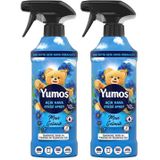 Yumoş Açık Hava Etkisi Sprey Yıkanması Zor Eşyalar İçin Giysi Spreyi Mavi Gelincik 430 Ml (2 paketi)