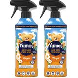 Yumoş Açık Hava Etkisi Sprey Yıkanması Zor Eşyalar İçin Giysi Spreyi Nergis 430 Ml (2 paketi)
