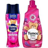 Yumoş Çamaşır Parfümü Begonvil 200 g + Yumoş Extra Konsantre Çamaşır Orkide 1440 ml