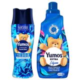 Yumoş Çamaşır Parfümü Mavi Şakayık 200 g + Yumoş Extra Çamaşır Yumuşatıcısı Lilyum 1440 ml