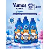 Yumoş Çamaşır Yumuşatıcı Exstra Konsantre Lilyum 1440 ml x 3 Adet 180 Yıkama - 1,44 lt