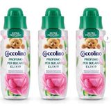 Yumoş Coccolino Çamaşır Parfümü Bergamot , Gül Yaprağı ve Müge Çiçeği Kokulı, 342 ml 3 x Adet - 1 lt