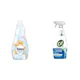Yumoş Doğal Özler Konsantre Çamaşır Yumuşatıcısı Bebek 1200 ml 50 Yıkama 1 Adet(1) Cif Power Shine Cleanboost Sprey Temizleyici Banyo İçin Temizleyici ve Kireç Çözücü 750 ML(3)