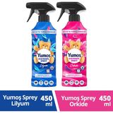 Yumoş Ev ve Tekstil Spreyi Lilyum 450 ml X1 Yumoş Ev ve Tekstil Spreyi Orkide 450 ml X1