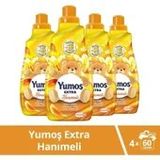 Yumoş Extra Hanımeli Yumuşatıcı 60 Yıkama 1.44 Lt 4'Lü