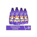 Yumoş Extra Konsantre Çamaşır Yumuşatıcısı Lavanta 1440 Ml 60 Yıkama 4 Adet
