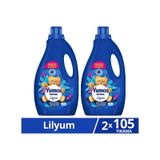 Yumoş Extra Konsantre Çamaşır Yumuşatıcısı Lilyum 105 Yıkama 2520ml X2 Diğer