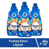 Yumoş Extra Konsantre Çamaşır Yumuşatıcısı Lilyum 1440 ml x3 - 1,4 lt
