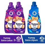 Yumoş Extra Konsantre Yumuşatıcı Lotus 1440 ml X2 Yumoş Extra Konsantre Yumuşatıcı Lilyum 1440 ml X1 - 1,44 lt