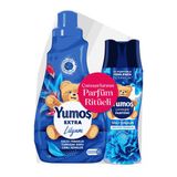 Yumoş Extra Lilyum 1008 ml + Çamaşır Parfümü Mavi Şakayık 200 G (4'li Paket)