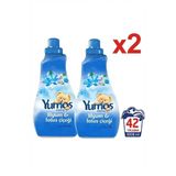 Yumoş Extra Lilyum Ve Lotus Çiçeği Konsantre Çamaşır Yumuşatıcısı 1008 Ml 42 Yıkama X2