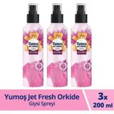 YUMOŞ JET FRESH GİYSİ SPREYİ ORKİDE 200 ML 3 ADET